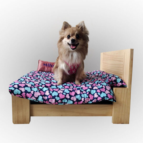 Cama para mascotas en madera - Image 5