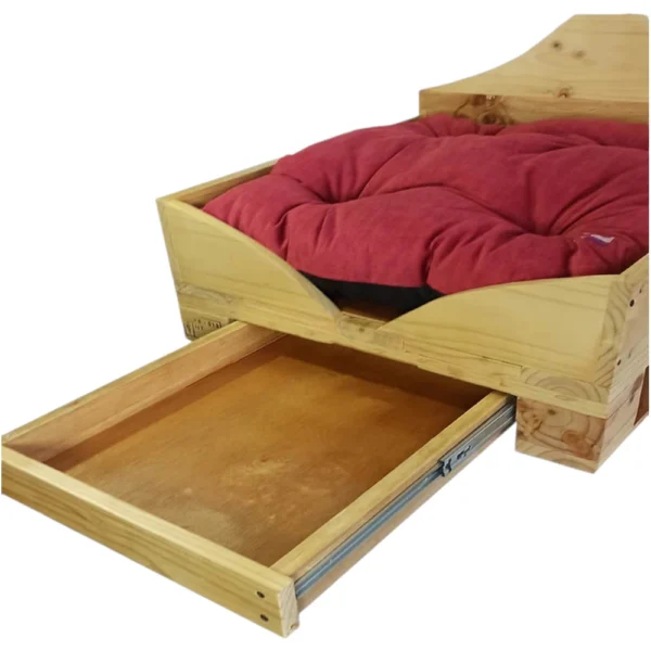 Genial Cama para perros medianos en base de estiba 60x60 - Image 3