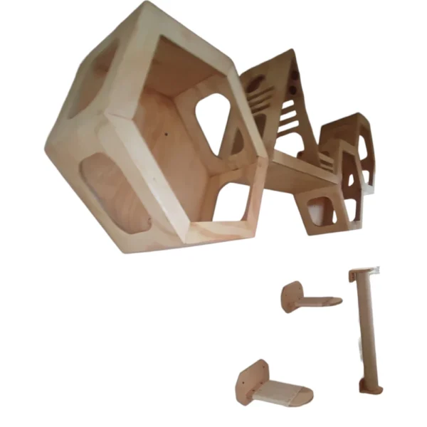gimnasio para gatos pared combo sutil